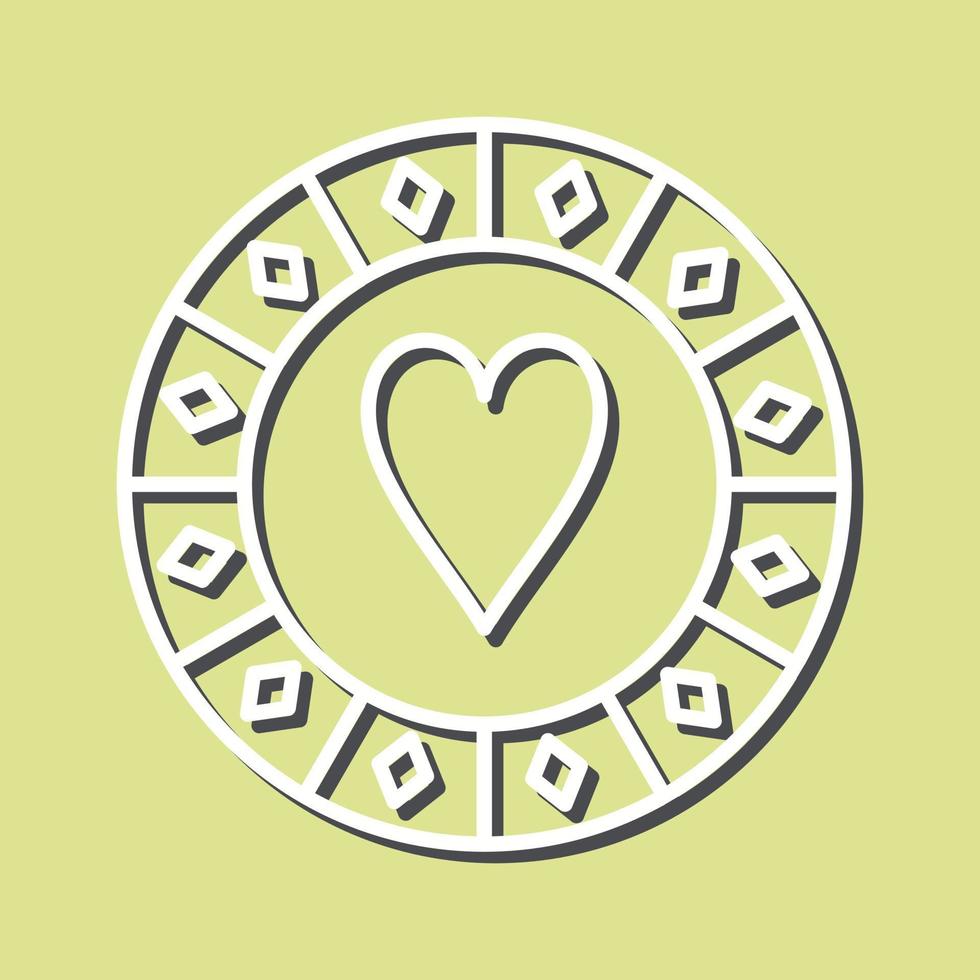 Casino Chips Vector Icon