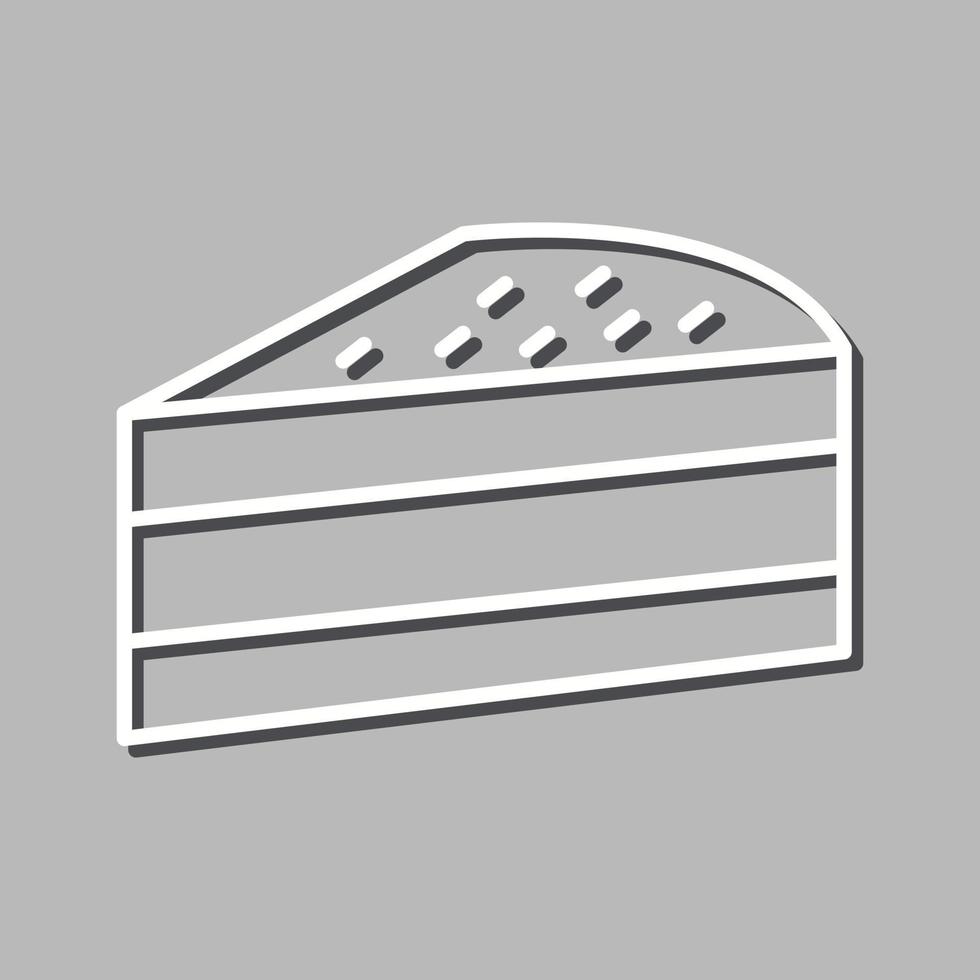 Cake Slice Vector Icon