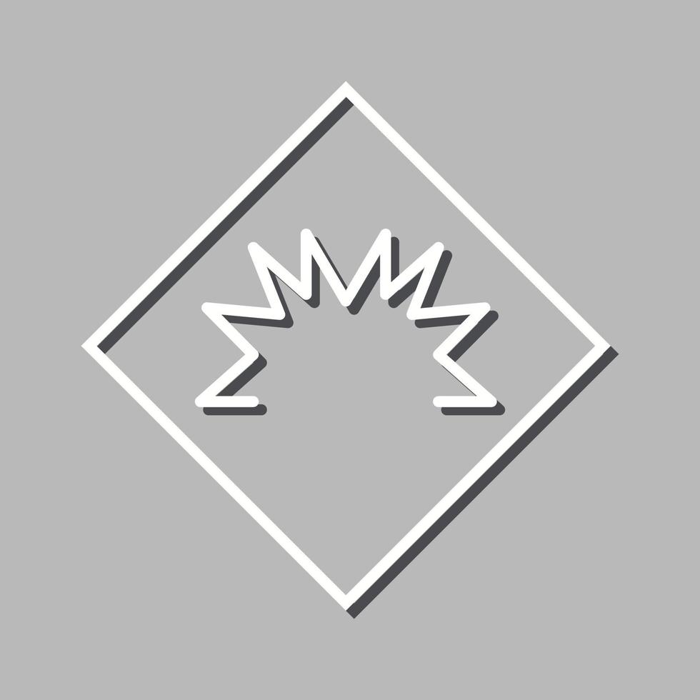 Danger of Welding Flash Vector Icon