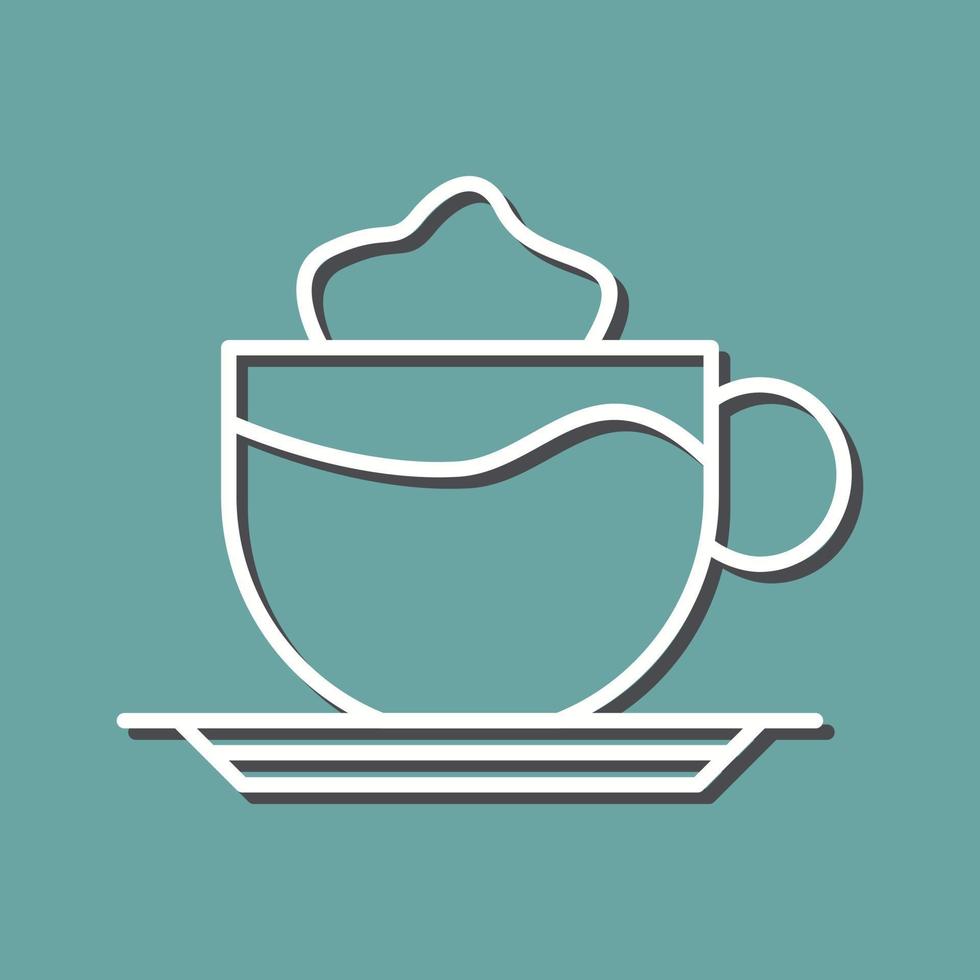 Latte Vector Icon