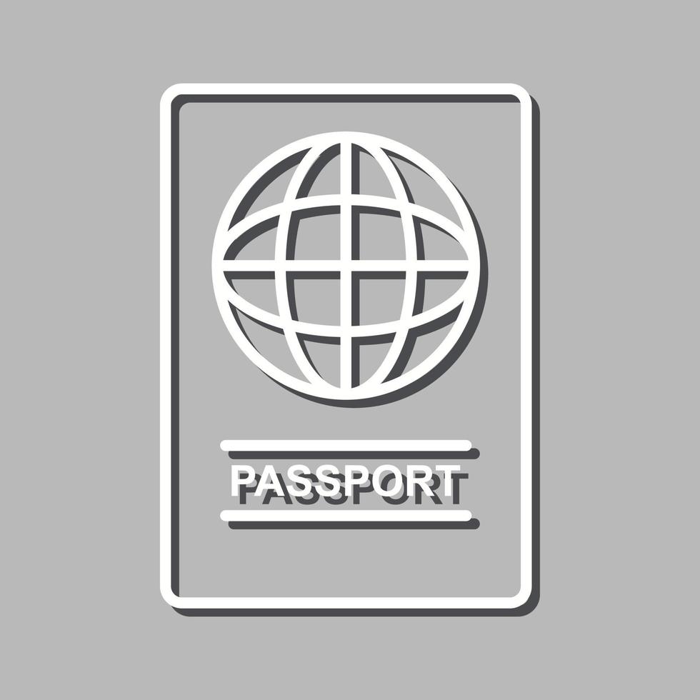 Passport Vector Icon