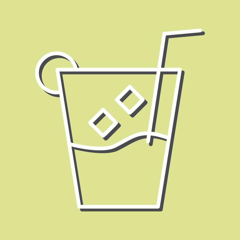 Unique Whiskey Sour Vector Icon