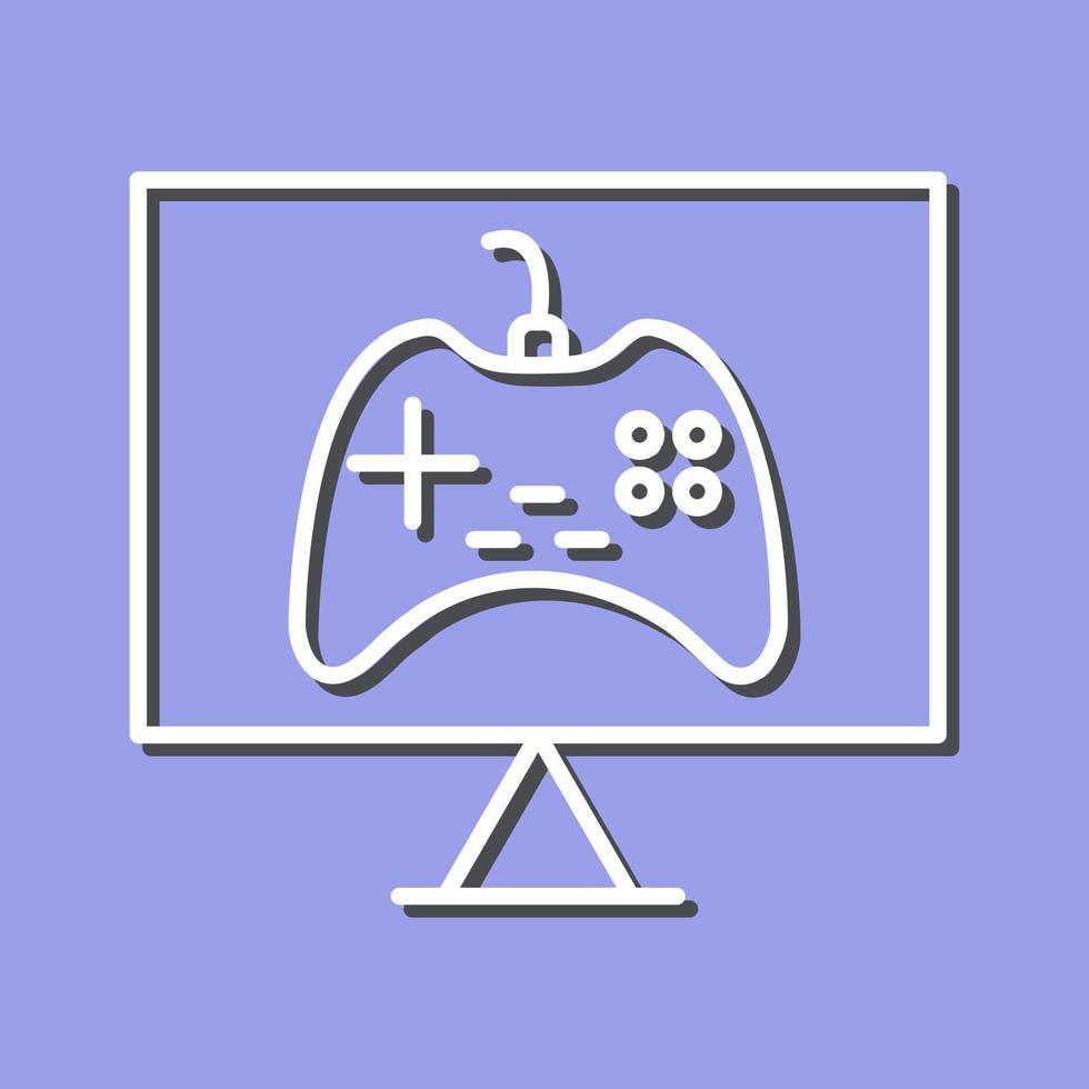 Unique Online Games Vector Icon