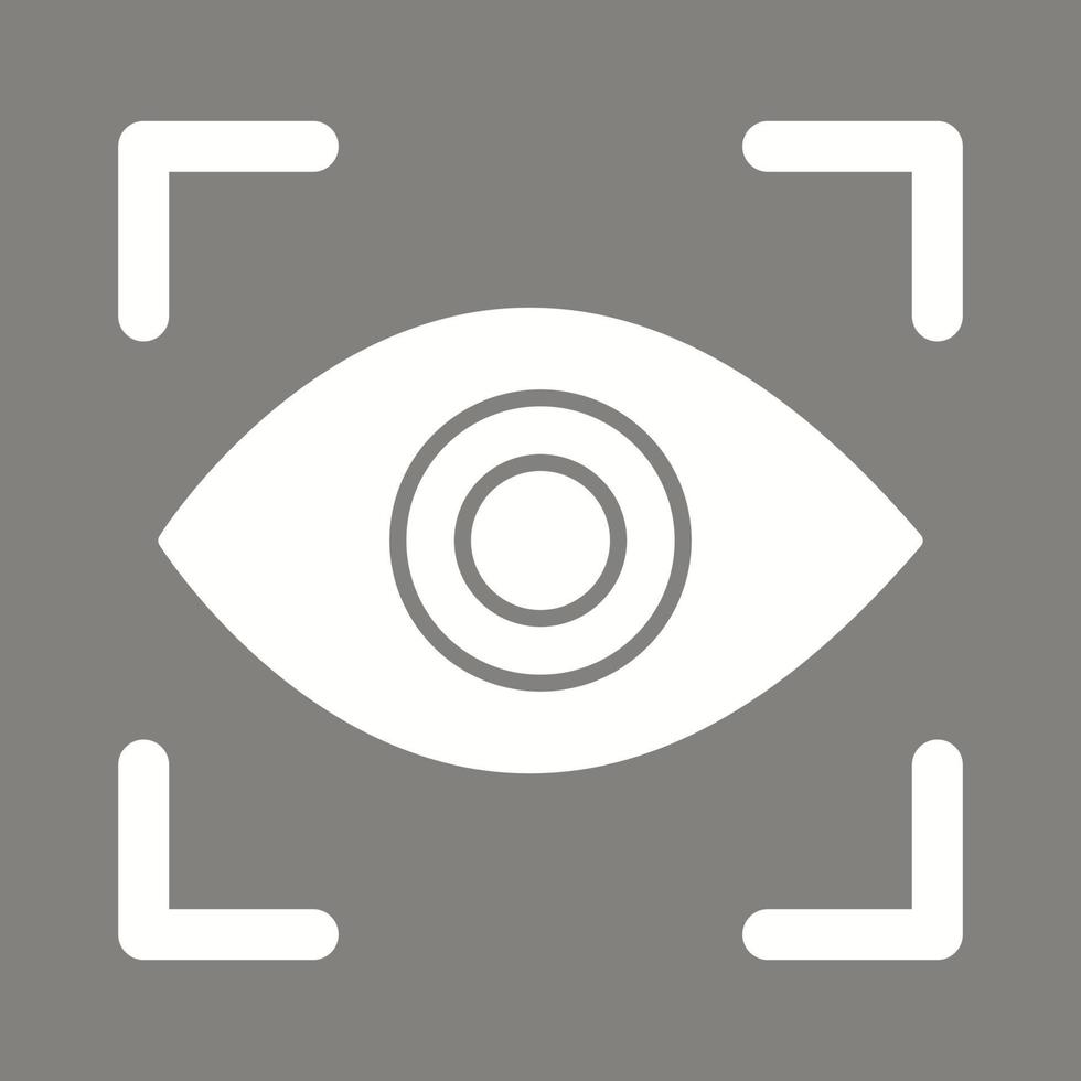 Eye Scan Vector Icon
