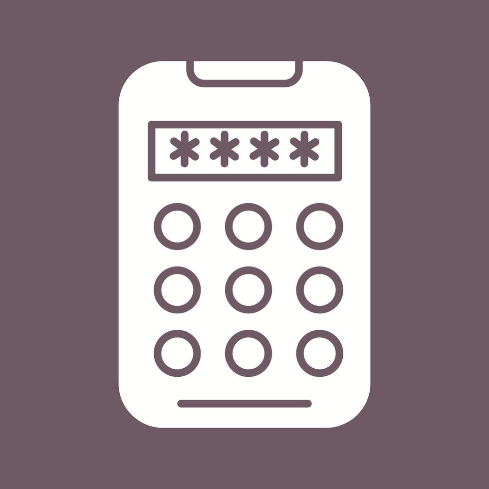 Pin Code Vector Icon