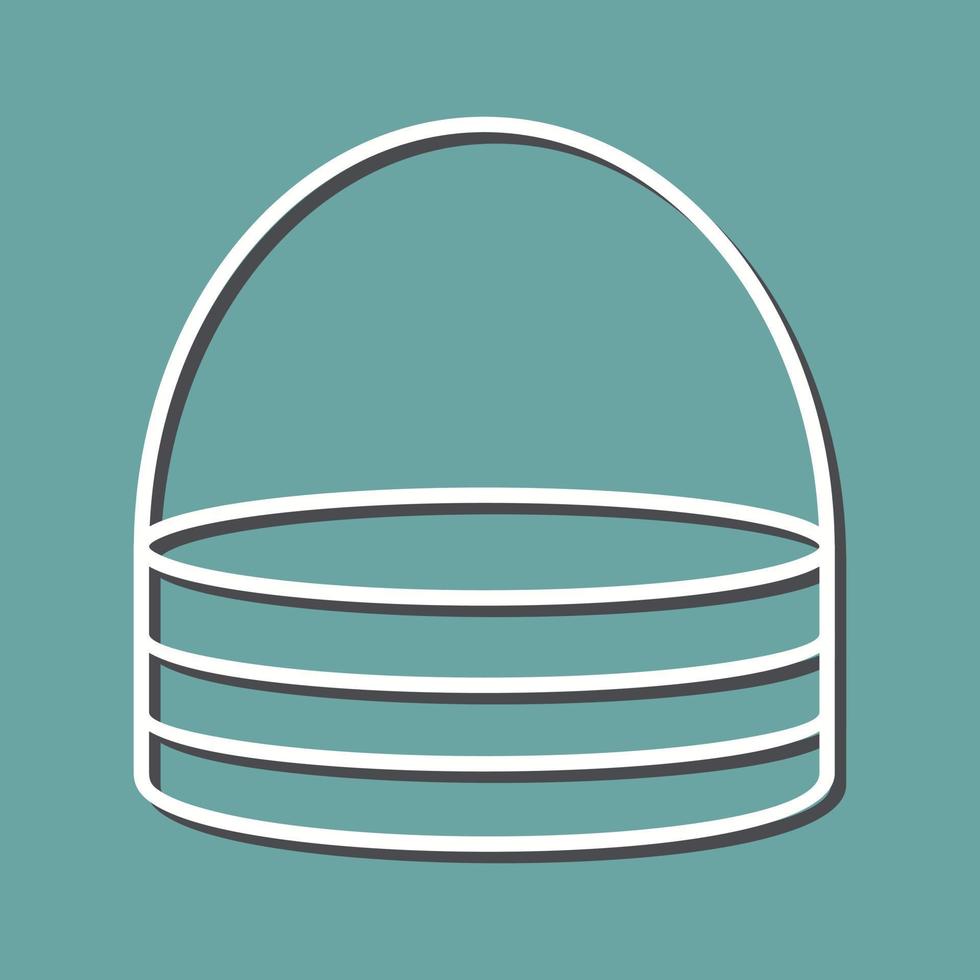 Unique Basket Vector Icon