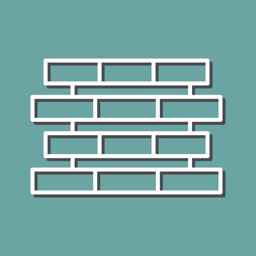 Unique Bricks Vector Icon