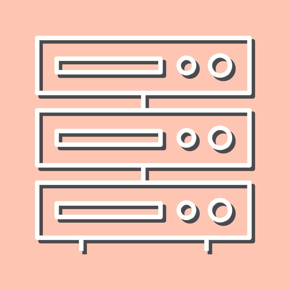 Unique Server Vector Icon 20283297 Vector Art at Vecteezy