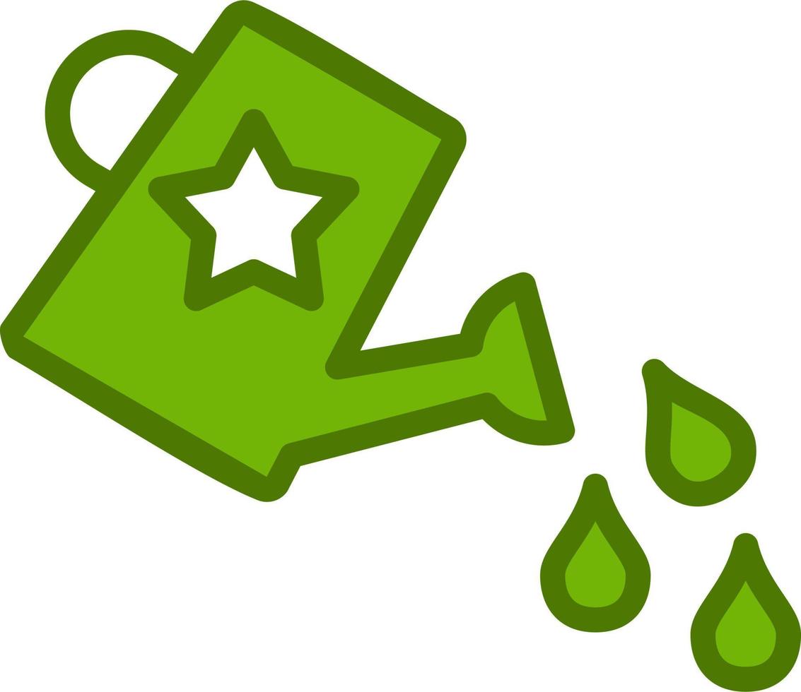Watering Can Vector Icon
