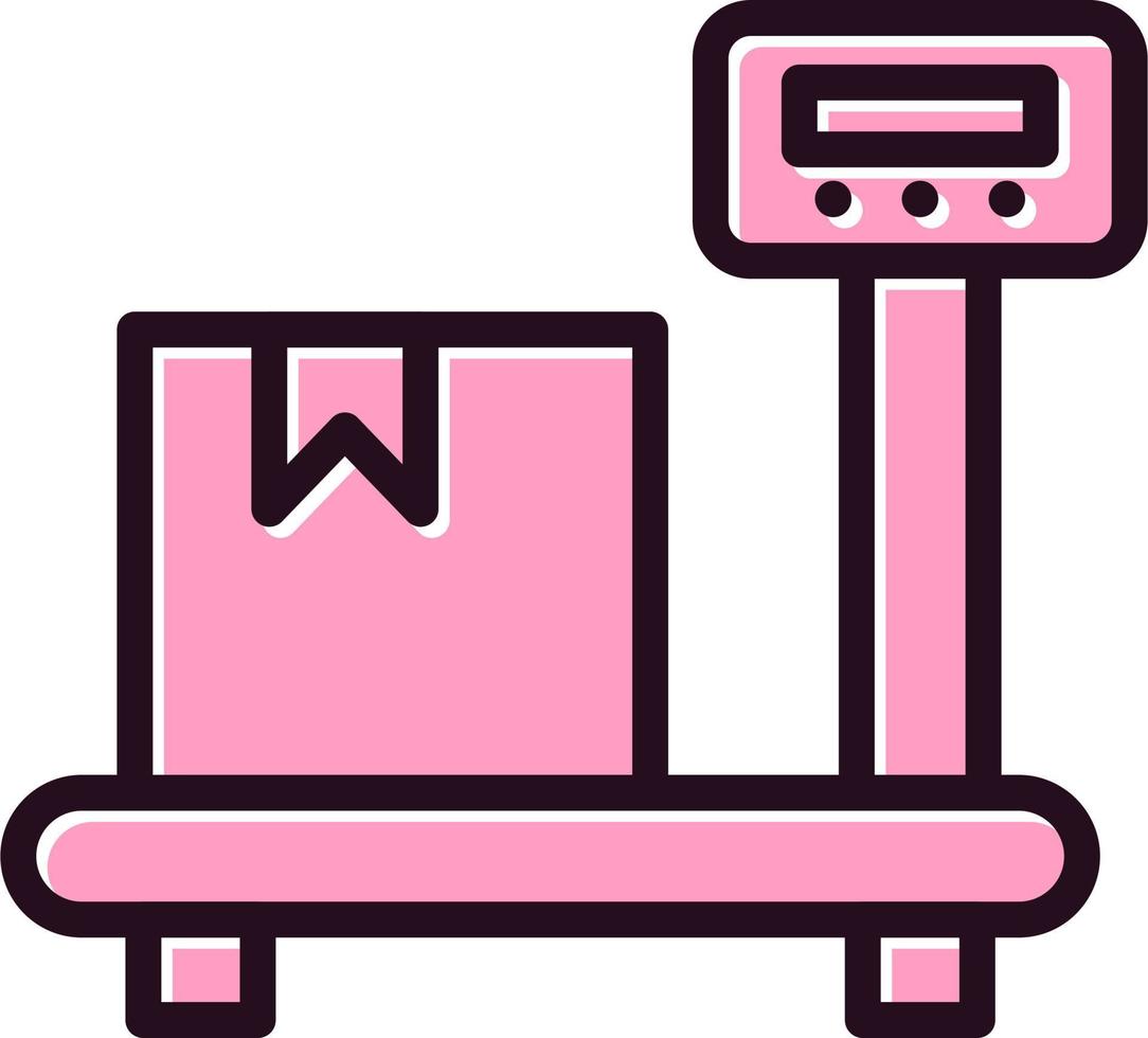 Weighing Vector Icon