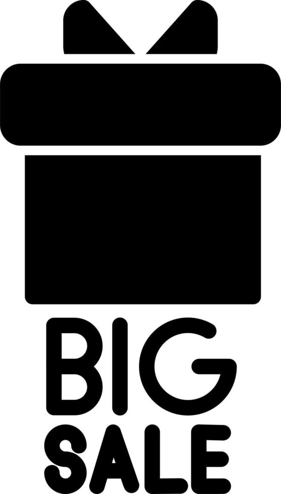 Big Sale Vector Icon