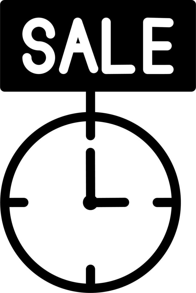 Sale Time Vector Icon