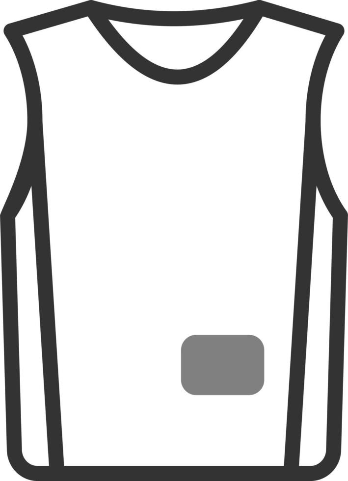 icono de vector de jersey