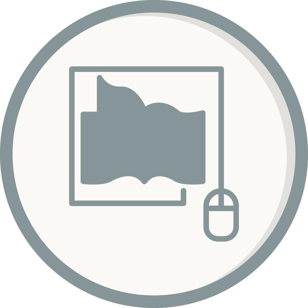 Digital Book Vector Icon