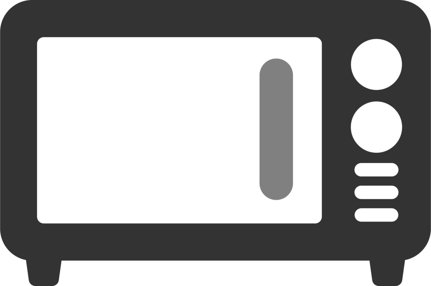 Microwave Vector Icon