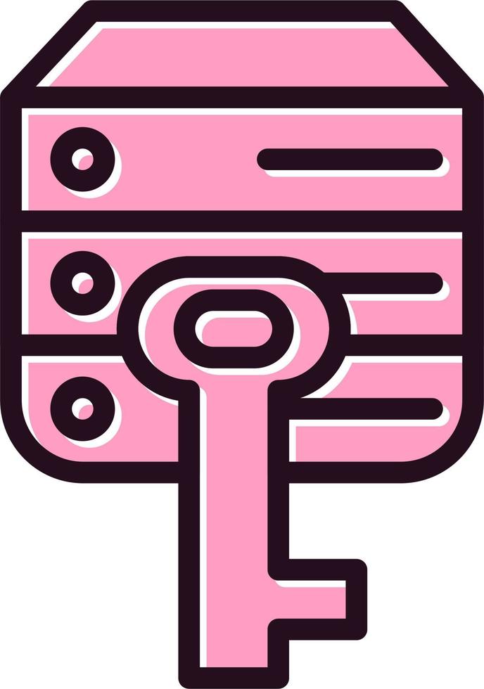 Data Encryption Vector Icon