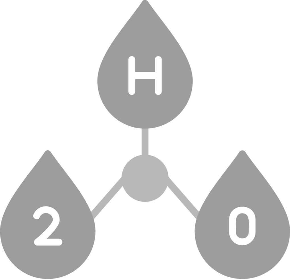 H2o Vector Icon