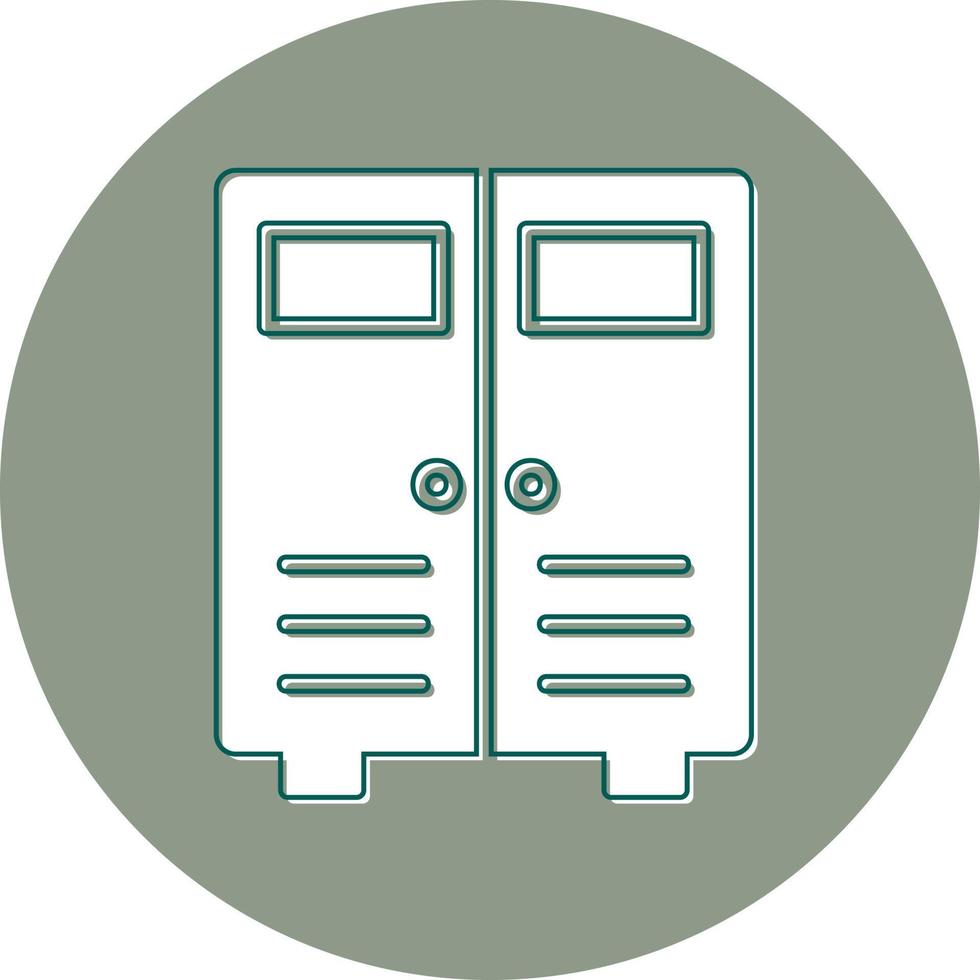 Lockers Vector Icon