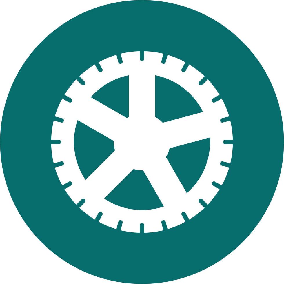 Tire Vector Icon
