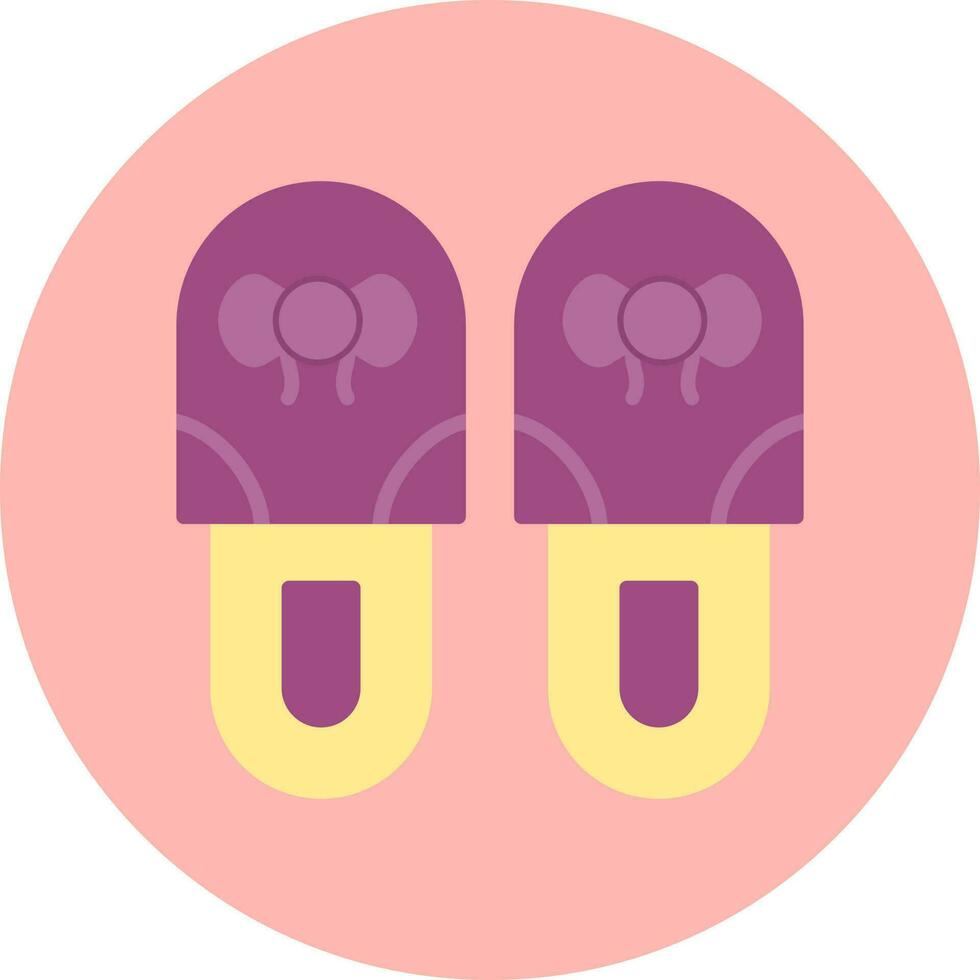 Slippers Vector Icon