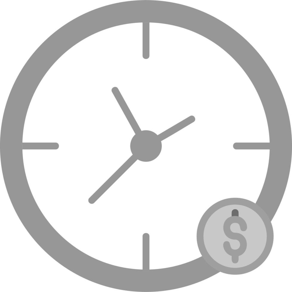 Time Is Money Vector Icon