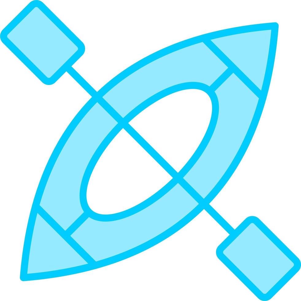 Kayak Vector Icon
