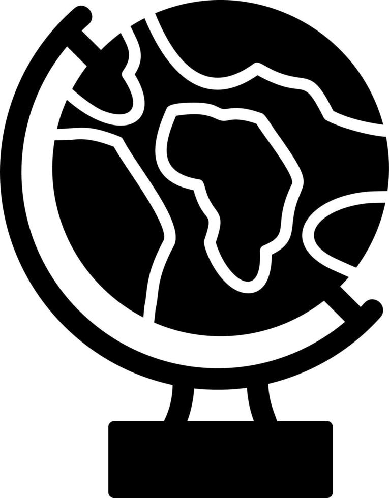 Earth Globe Vector Icon