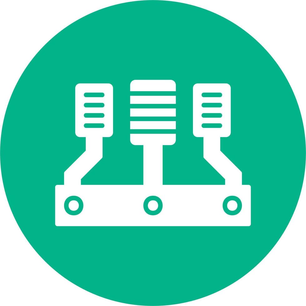 Car Accelerator Vector Icon