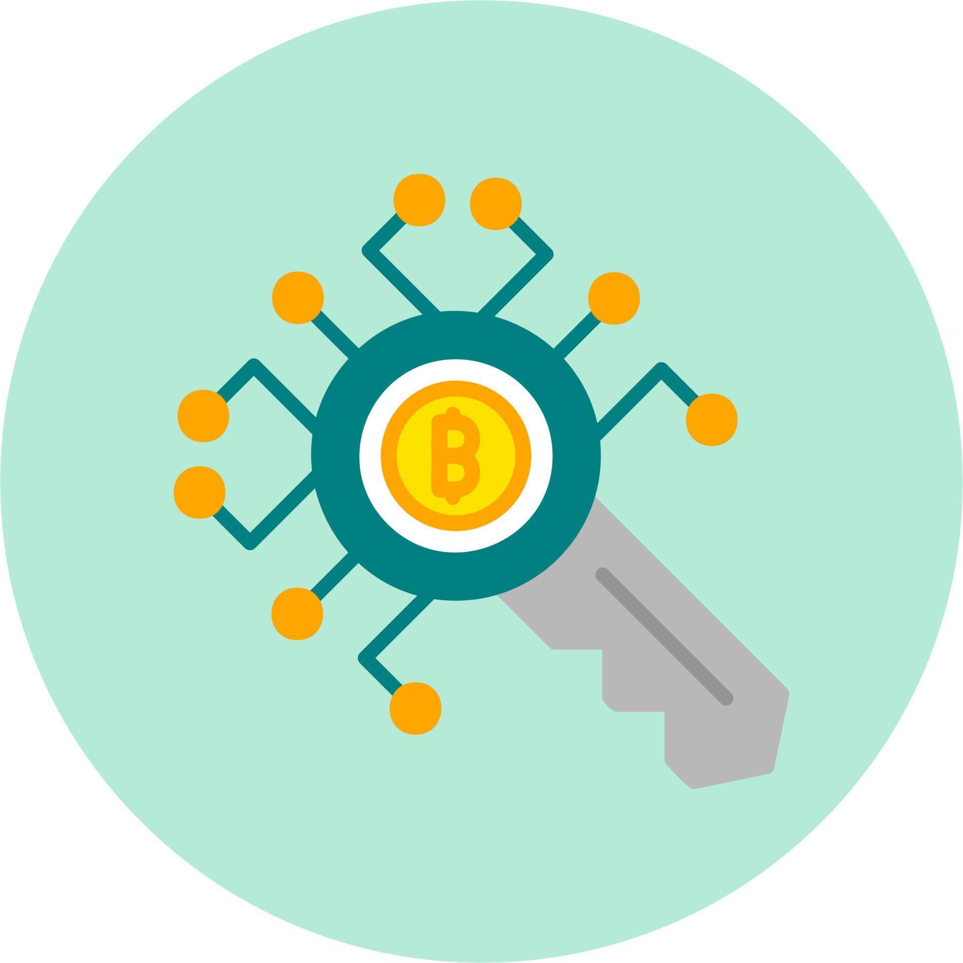 Encryption Key Vector Icon 20284047 Vector Art at Vecteezy