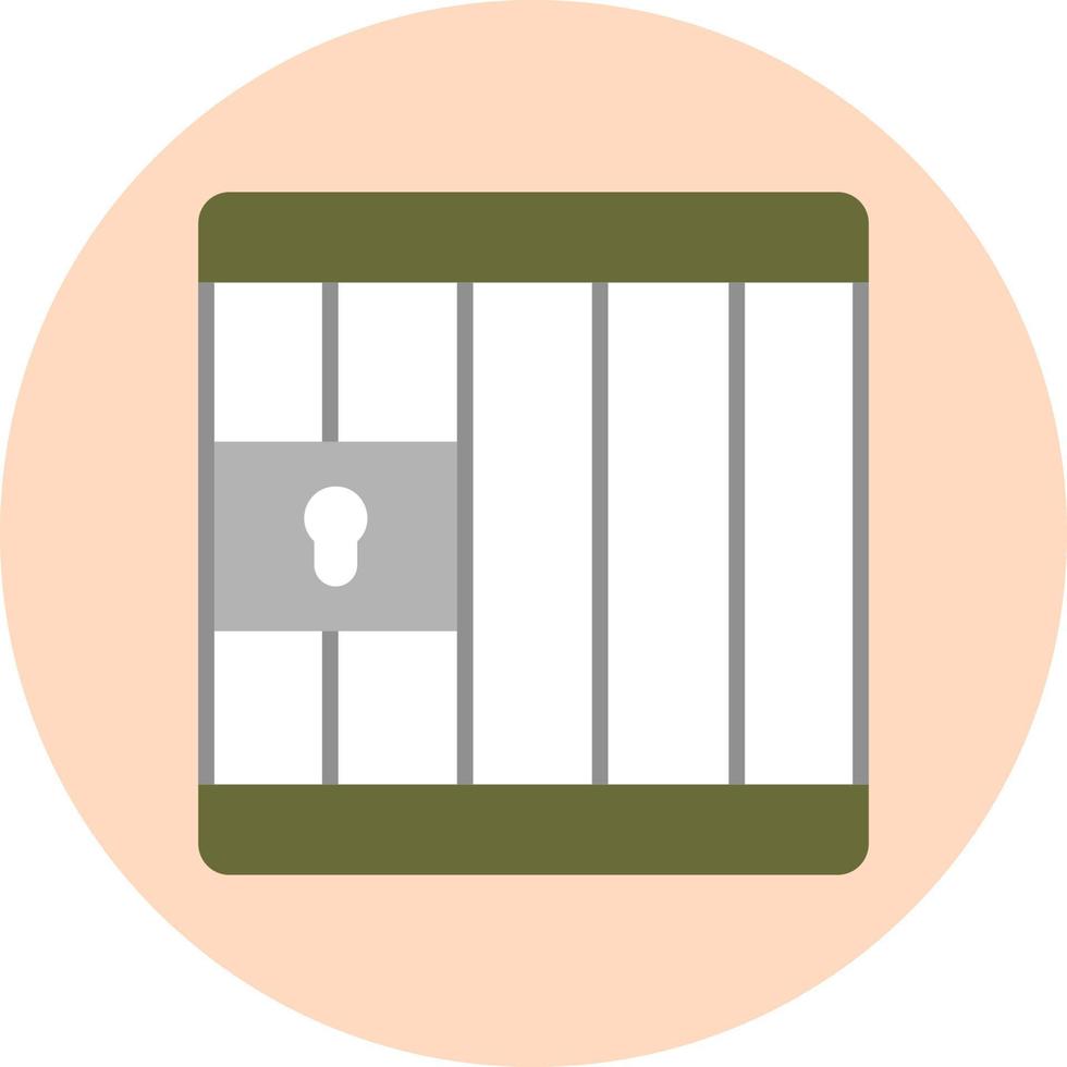 Military Jail Vector Icon