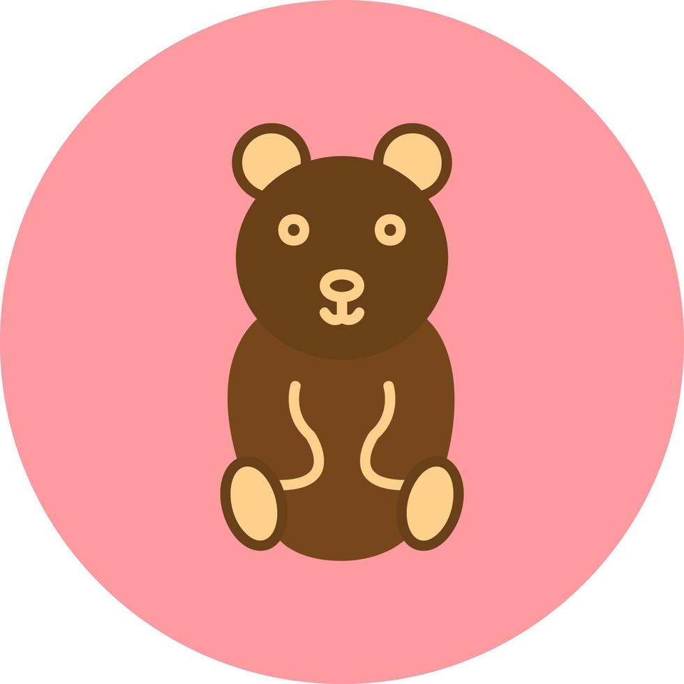 Teddy Bear Vector Icon