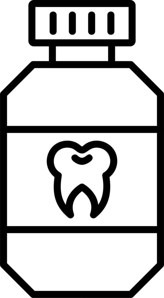 Mouthwash Vector Icon