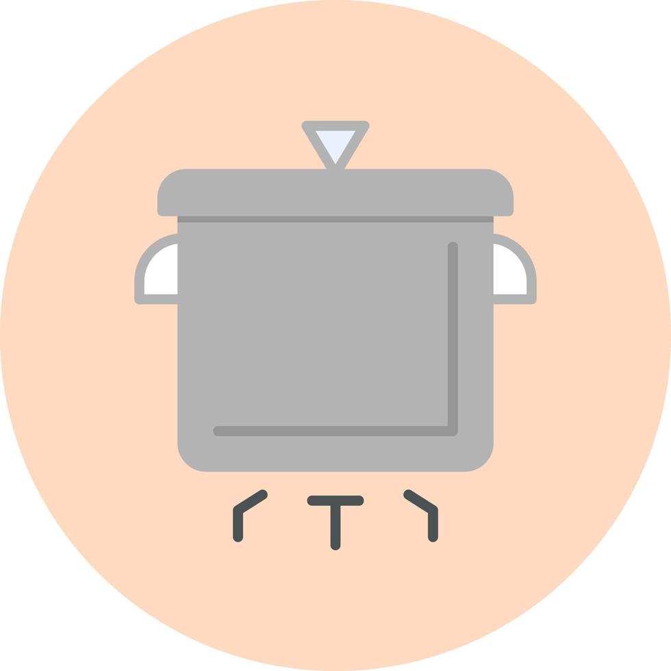 Cooking Pot Vector Icon