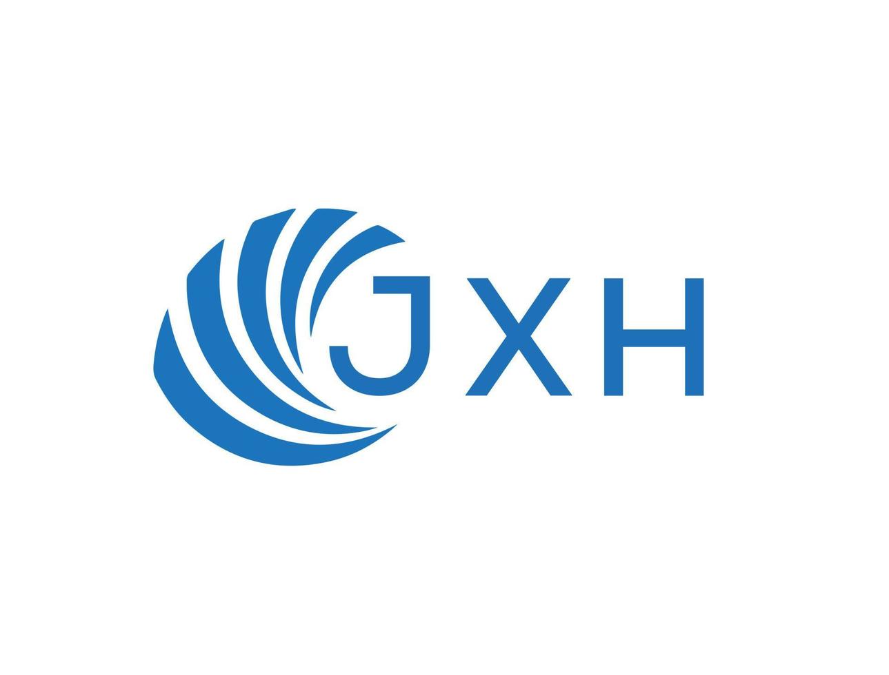 jxh resumen negocio crecimiento logo diseño en blanco antecedentes. jxh creativo iniciales letra logo concepto. vector