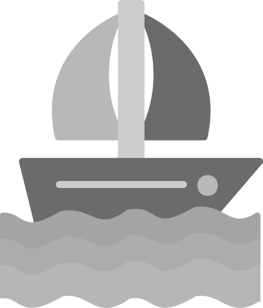 icono de vector de barco