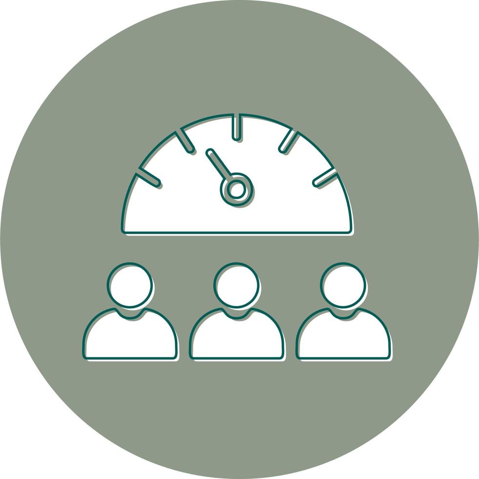 Team Work Speed Vector Icon