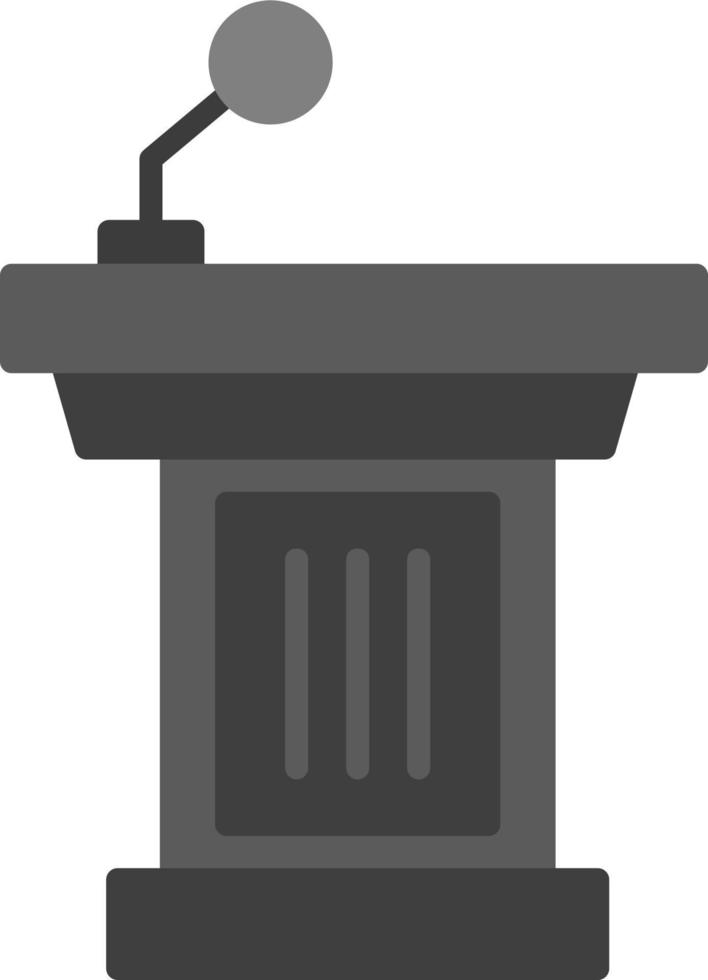 Podium Vector Icon