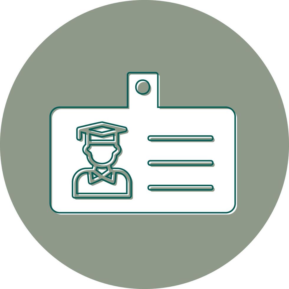 Student Id Card Vector Icon 20285368 Vector Art at Vecteezy