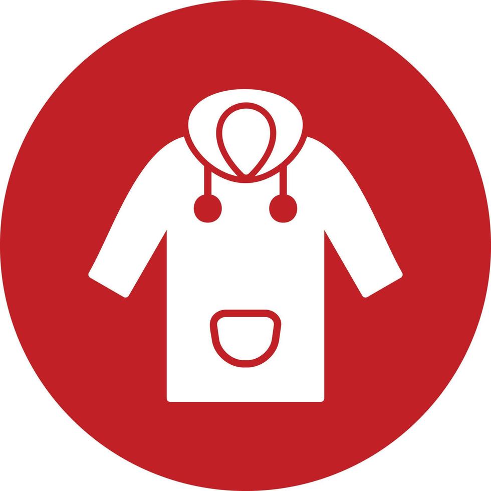 Raincoat Vector Icon