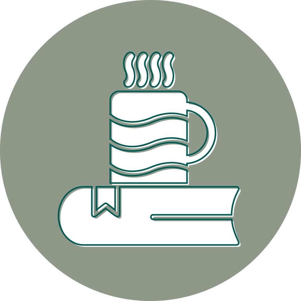 Tea Book Vector Icon