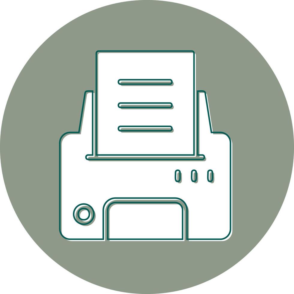 Printer Vector Icon