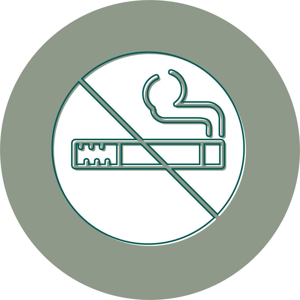 No Smoking Vector Icon