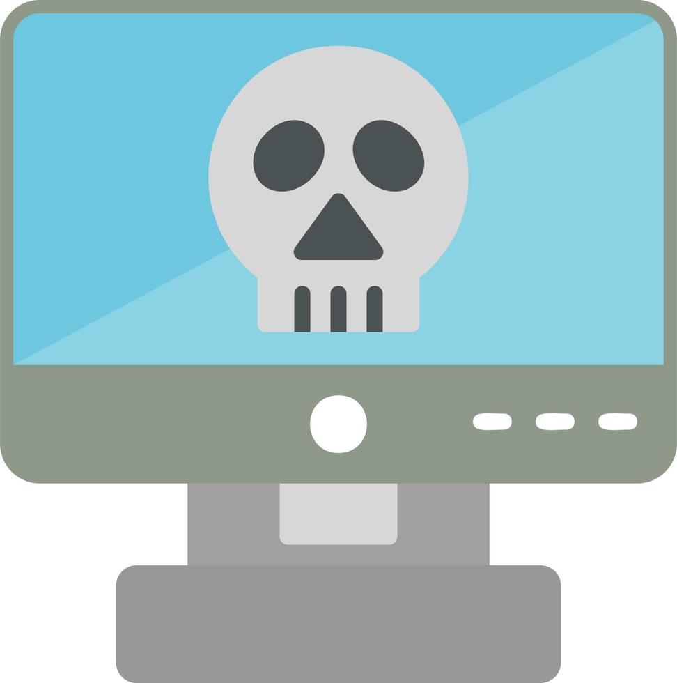 Computer Hacking Vector Icon