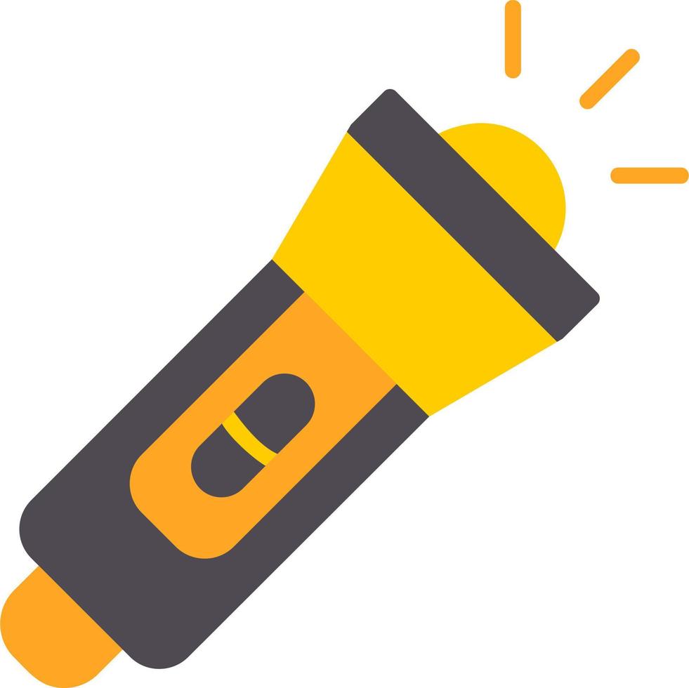 Flashlight Vector Icon