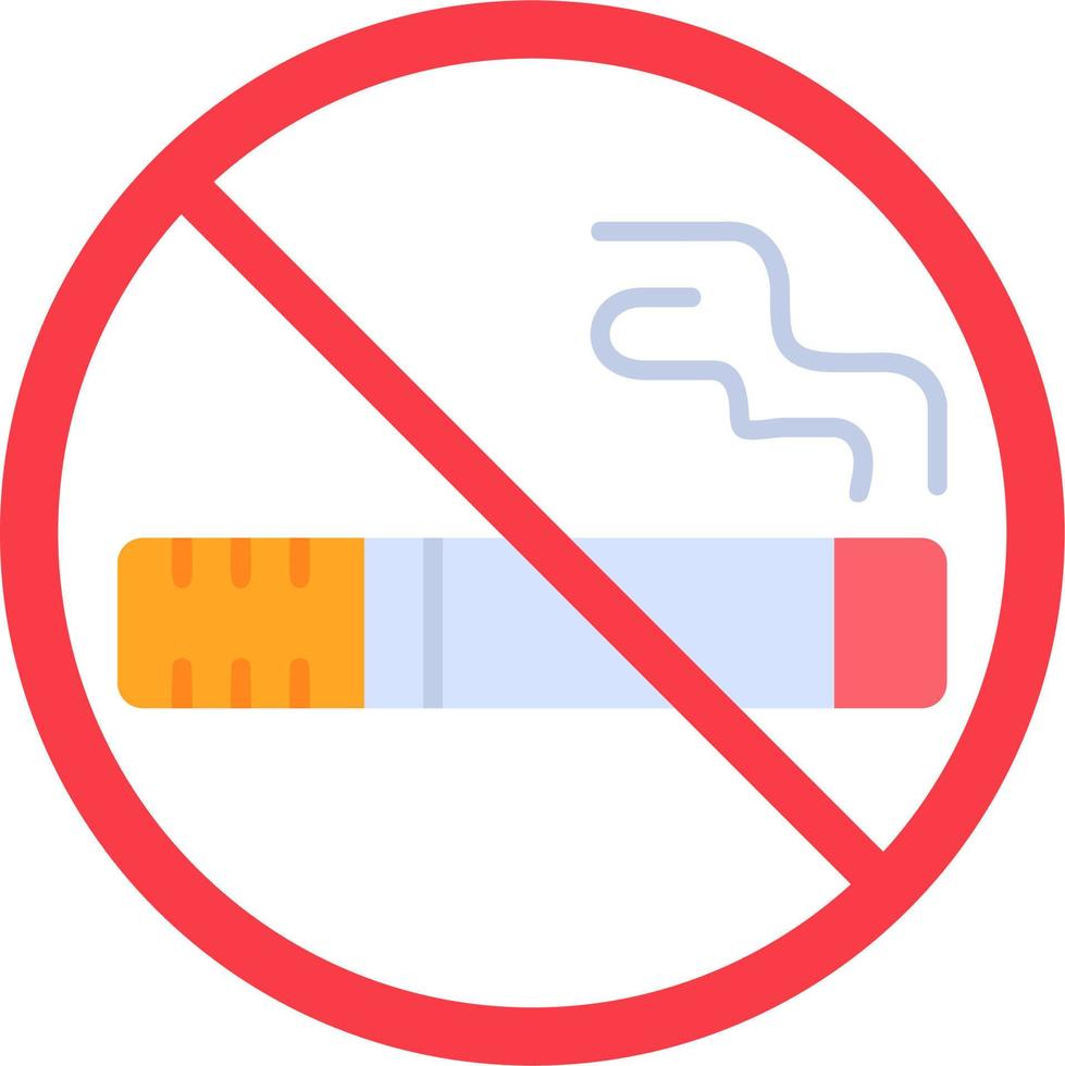 No Smoking Vector Icon