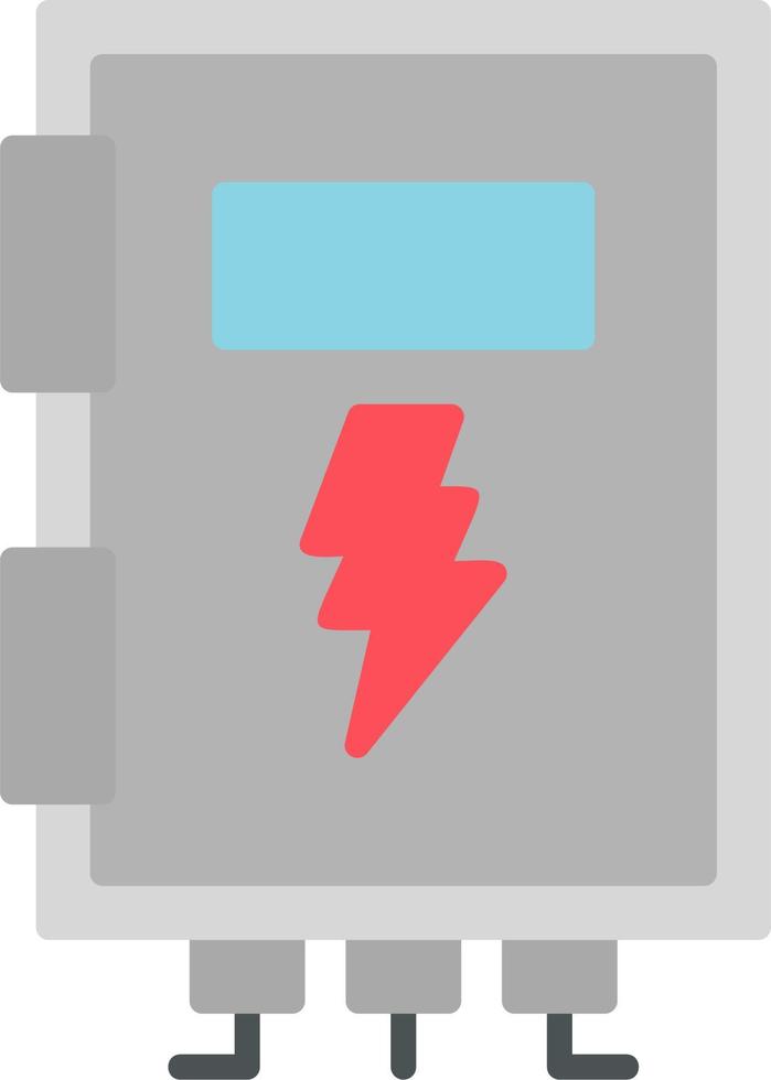 High Voltage Box Vector Icon