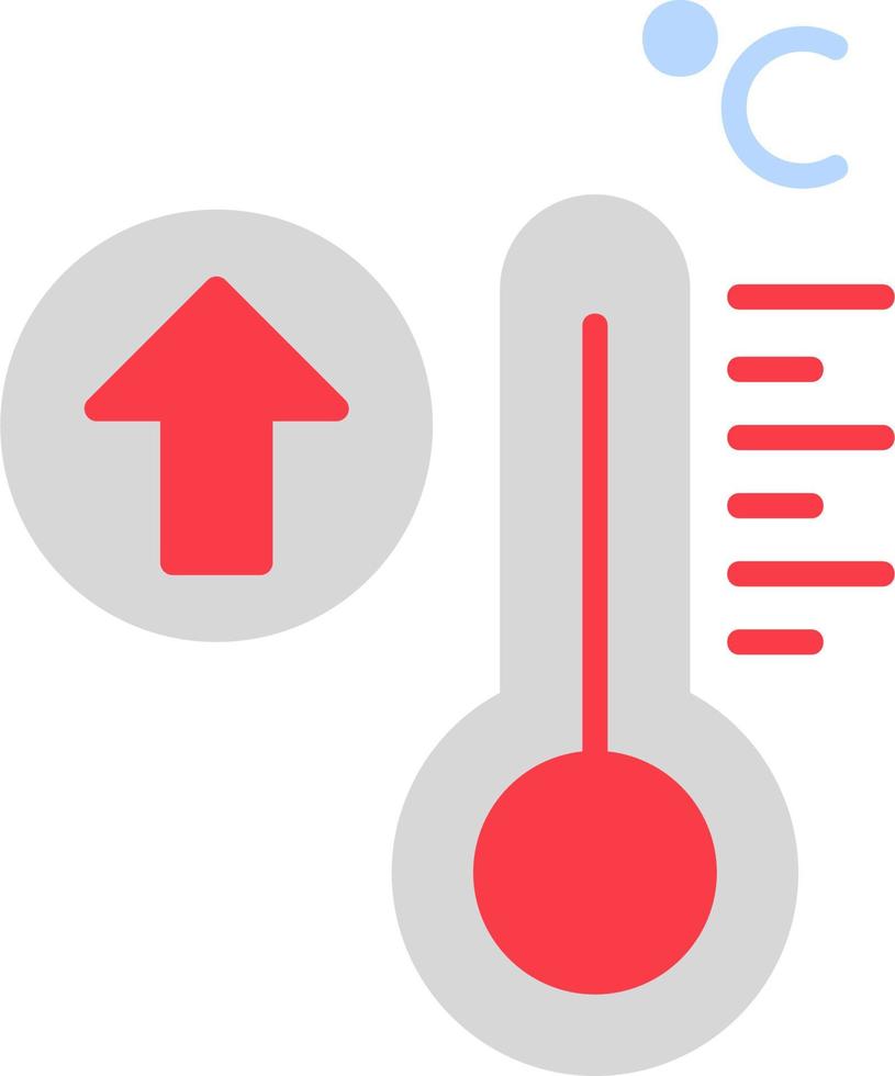 High Temperature Vector Icon