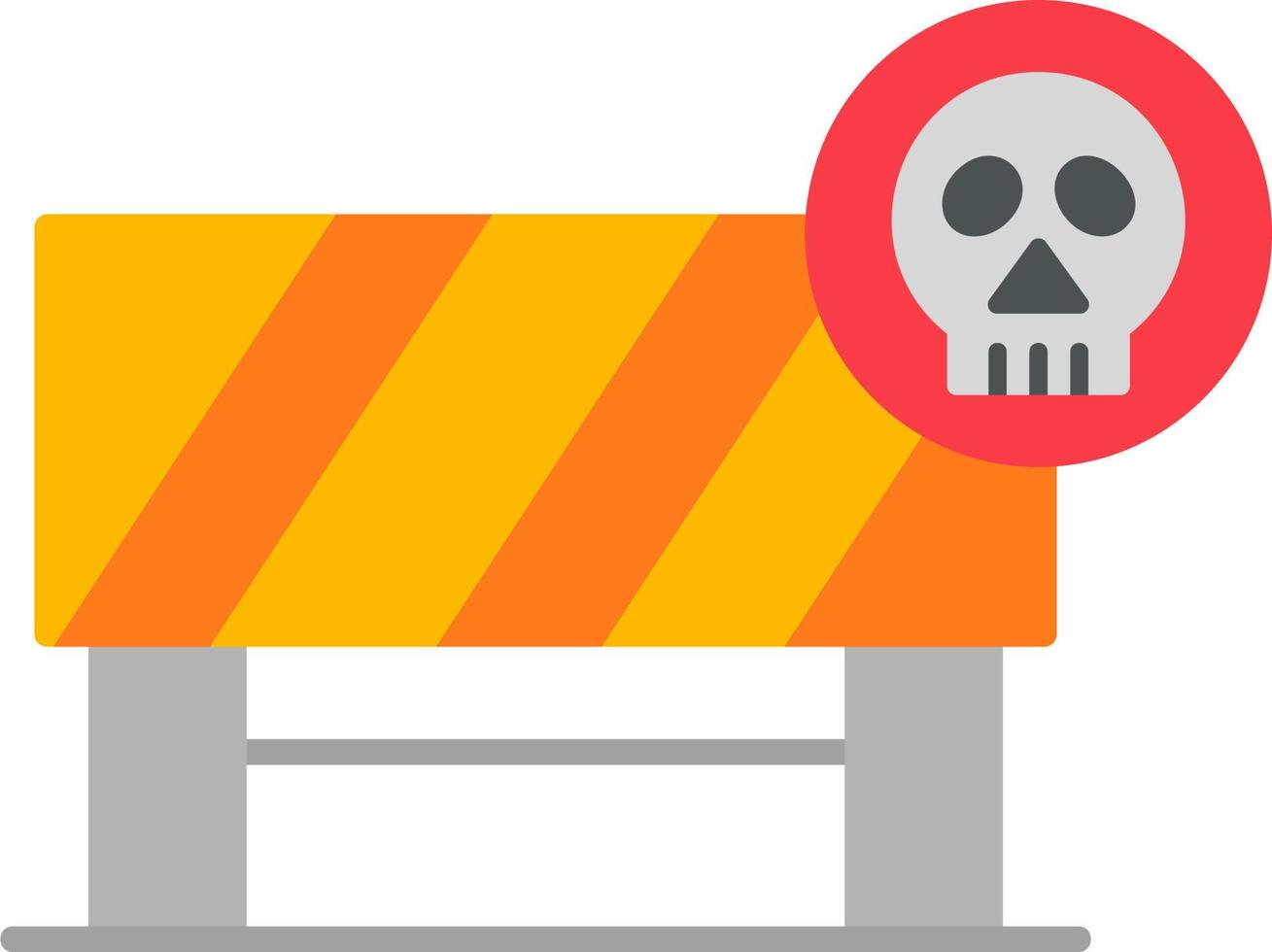 Danger Ahead Vector Icon