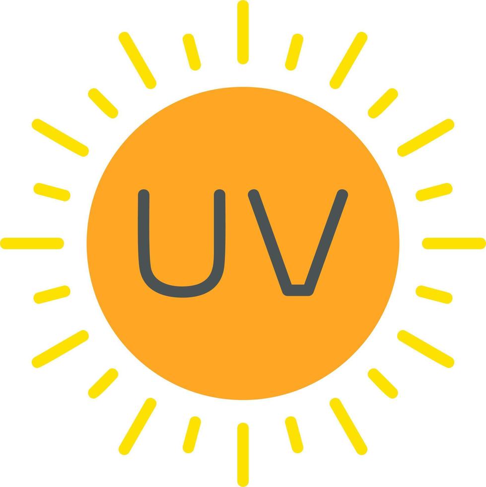 Ultravoilet Vector Icon