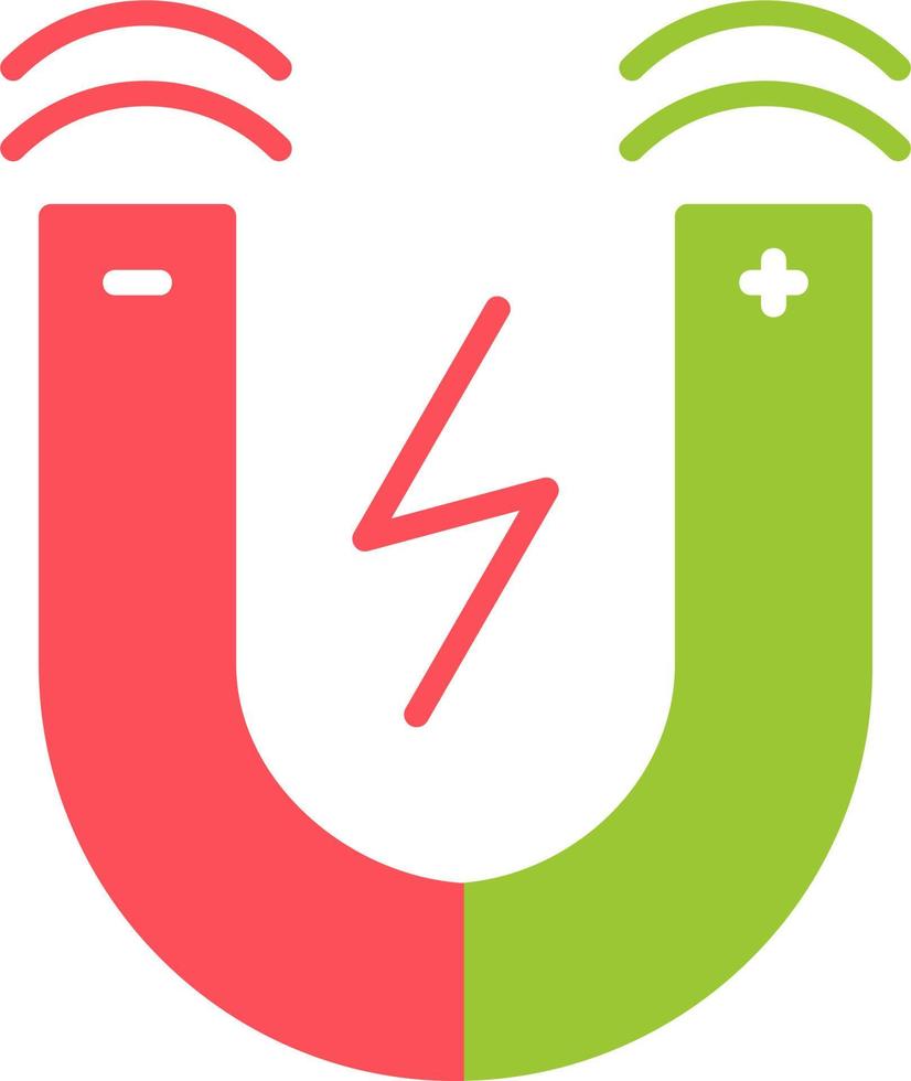 Magnetic Field Vector Icon